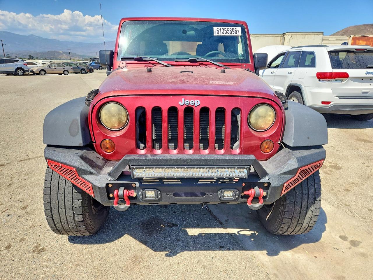 2012 Jeep Wrangler Unlimited Sport Burgundy vin: 1C4BJWDGXCL201195