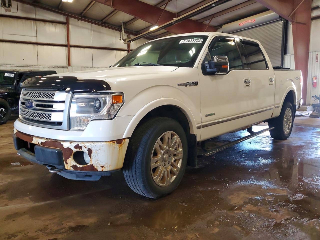 2013 Ford F150 Supercrew White vin: 1FTFW1ET3DFB28964