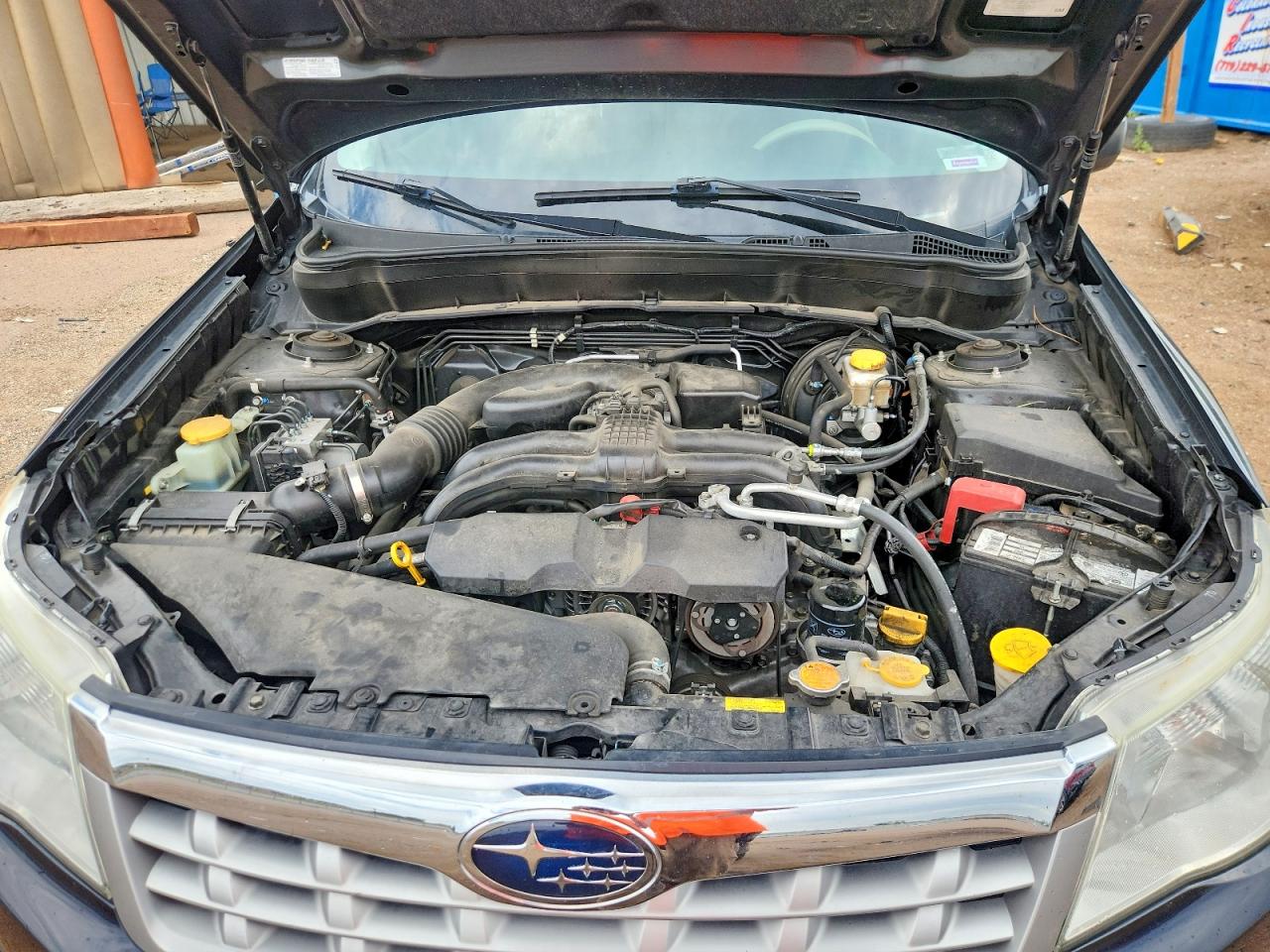 2011 Subaru Forester 2.5x Black vin: JF2SHBBC8BH778105