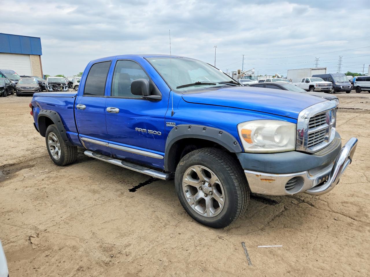2007 Dodge Ram 1500 St Blue vin: 1D7HU18217J566956