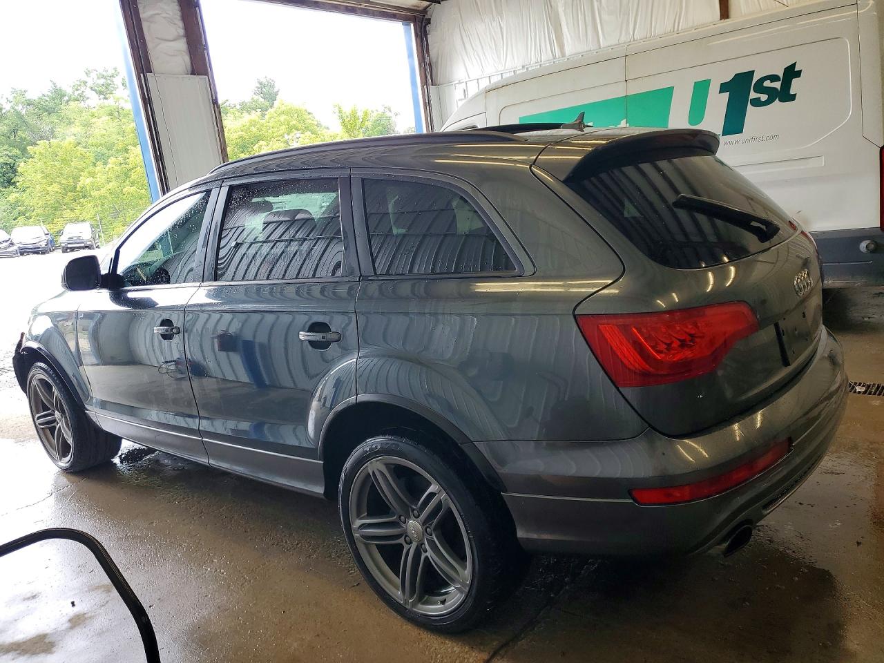 2015 Audi Q7 Prestige Charcoal vin: WA1DGAFEXFD027403