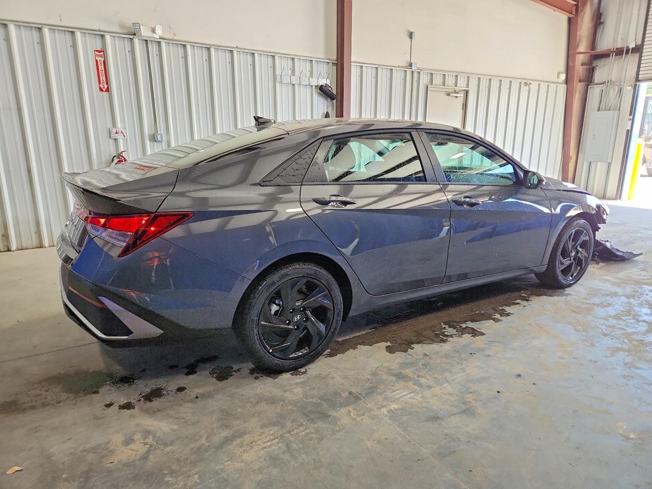 2026 Hyundai Elantra Sel Sport Gray vin: KMHLM4DG6TU190265