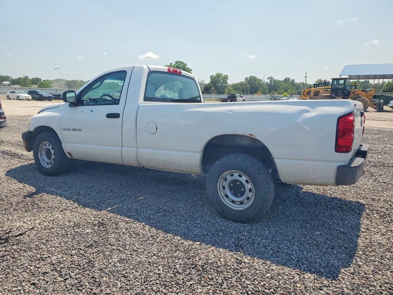 2007 Dodge Ram 1500 St White vin: 1D7HA16K17J583803
