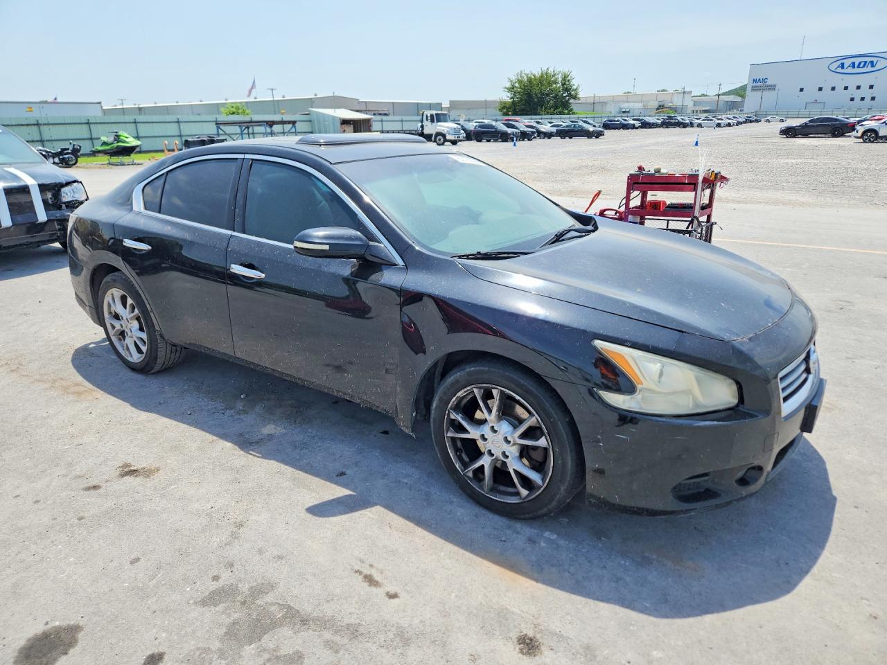 2014 Nissan Maxima 3.5 Sv Black vin: 1N4AA5APXEC472468