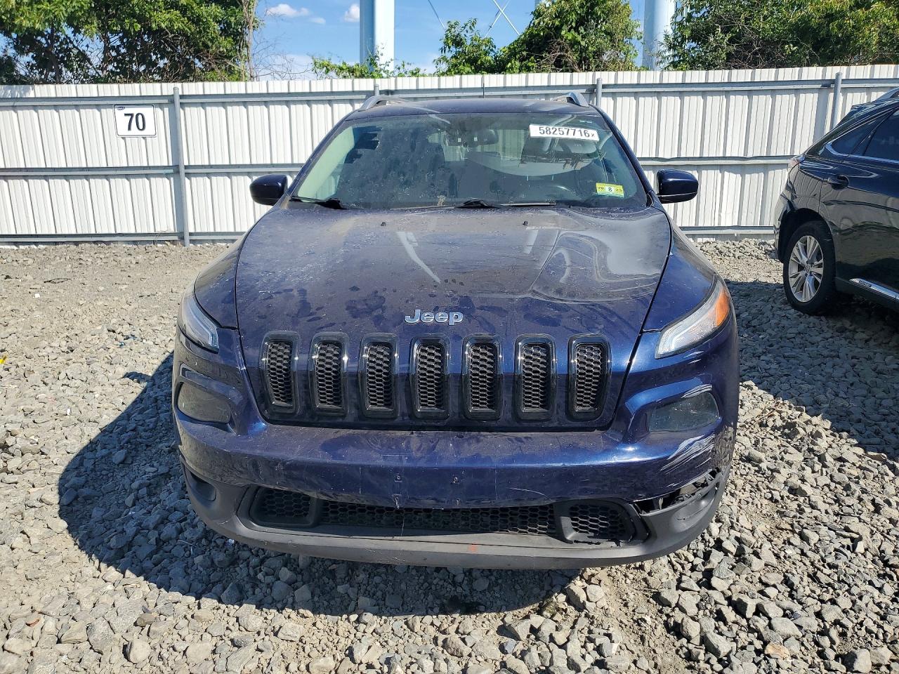 2014 Jeep Cherokee Latitude Blue vin: 1C4PJMCS8EW320252