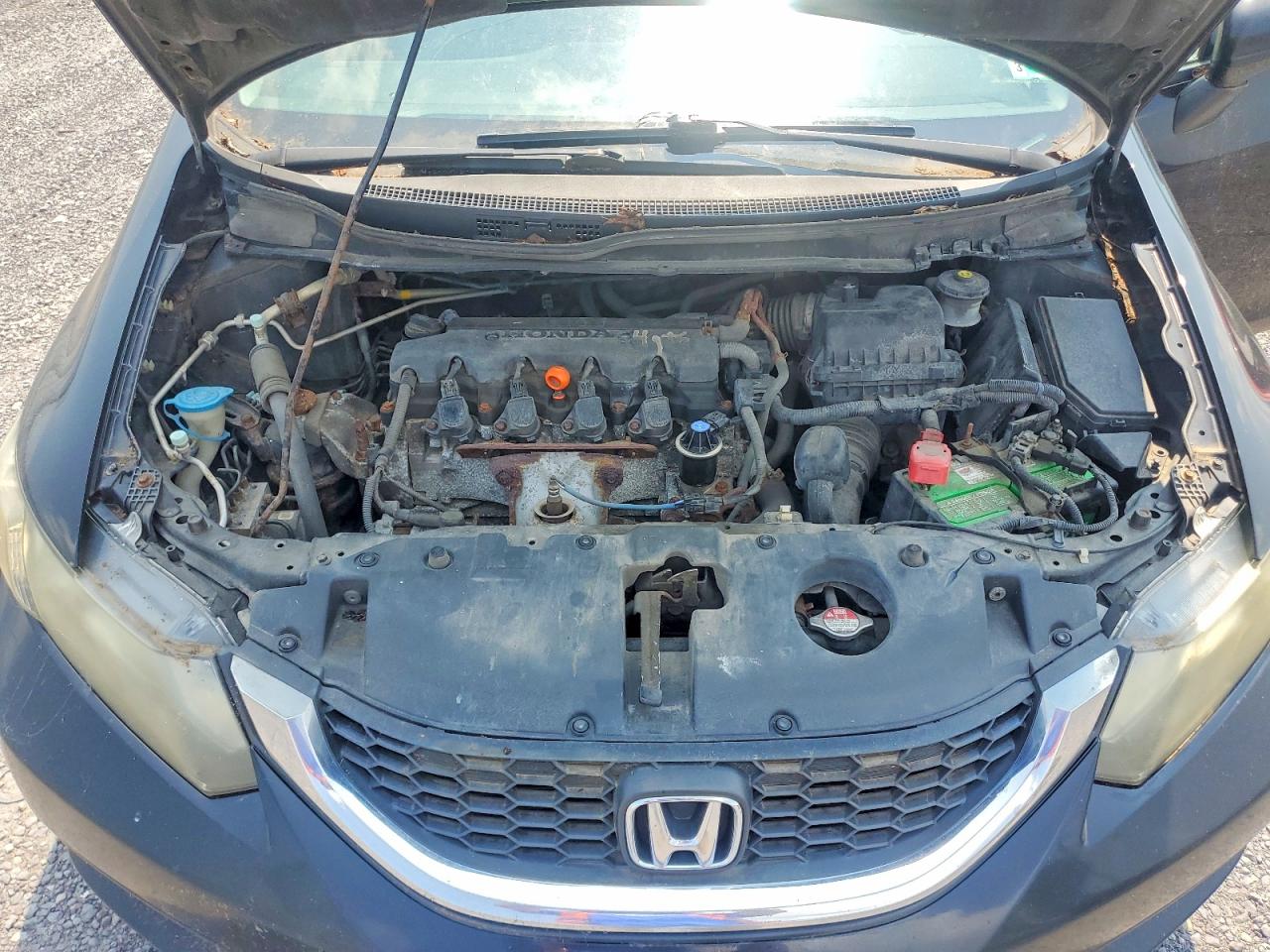 2014 Honda Civic Lx Black vin: 2HGFB2F59EH525310