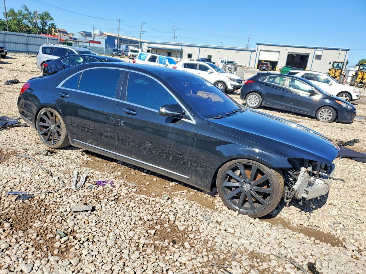 2014 Mercedes-benz S 550 4matic Black vin: WDDUG8FB3EA056994