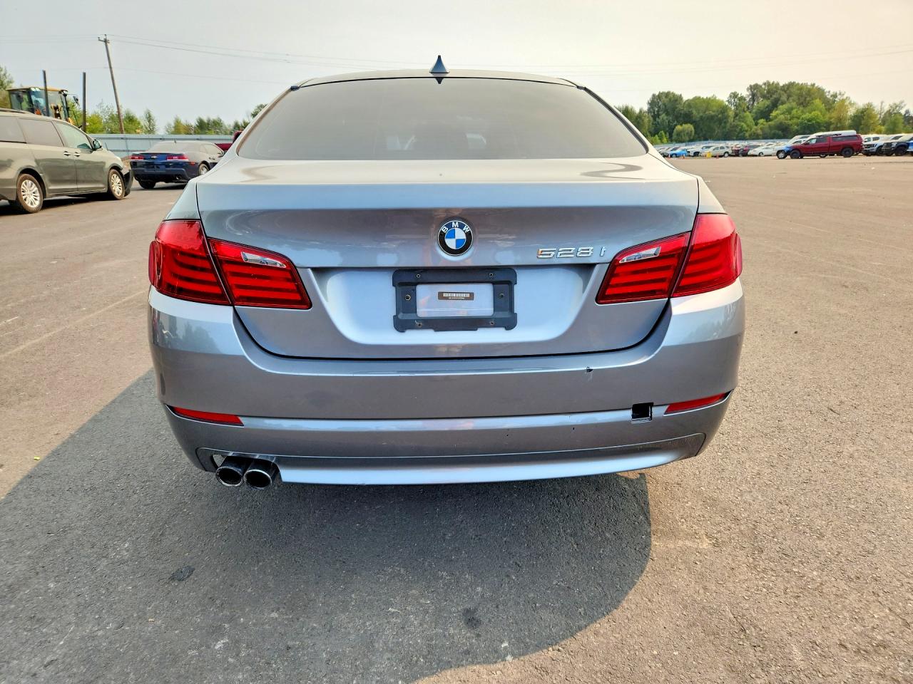 2013 Bmw 528 I Silver vin: WBAXG5C5XDD228842