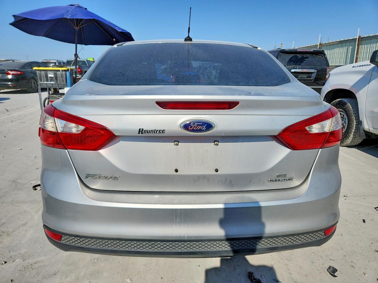 2012 Ford Focus Se Silver vin: 1FAHP3F27CL461956