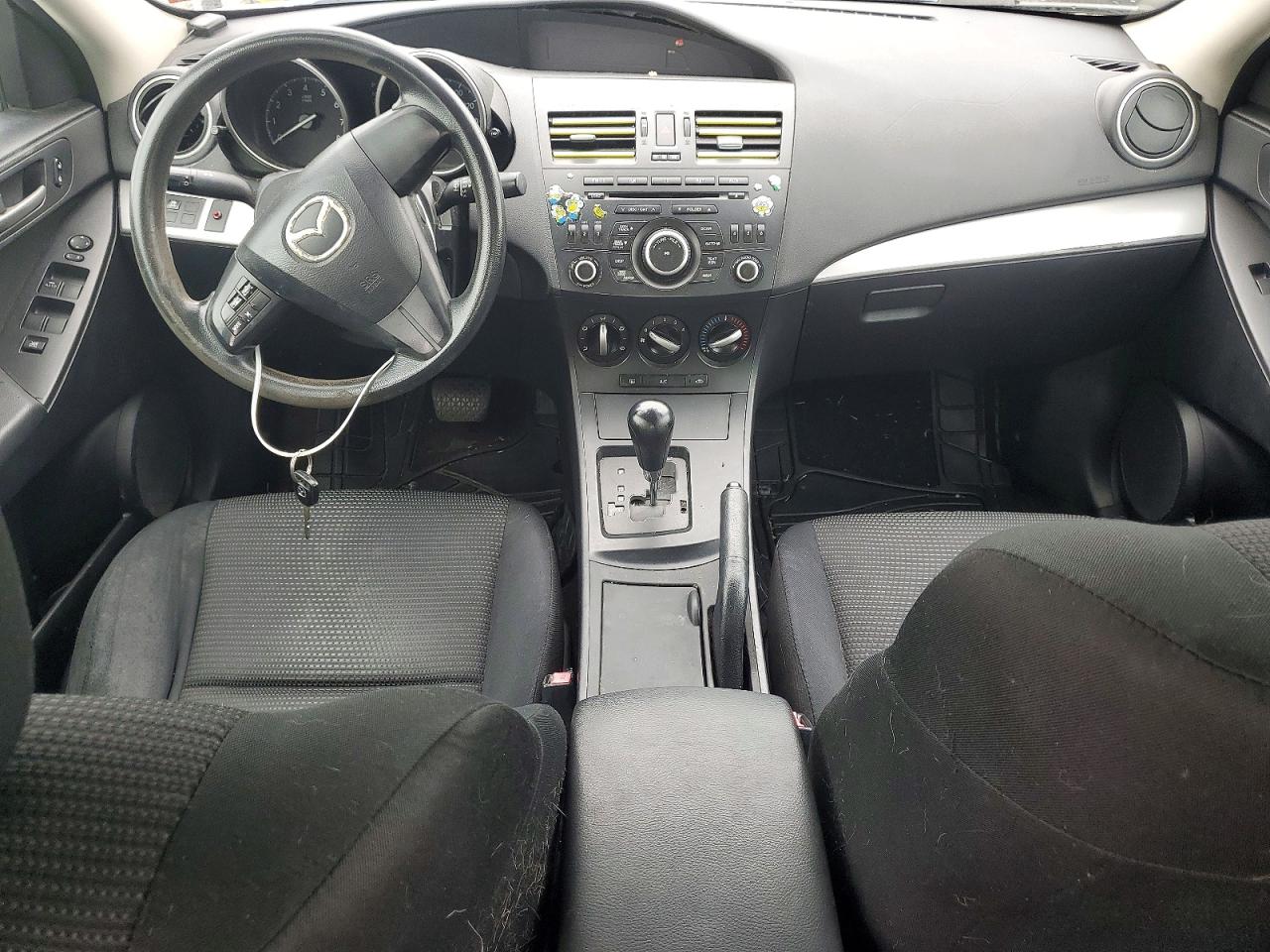 2012 Mazda 3 I Gray vin: JM1BL1UG8C1506770