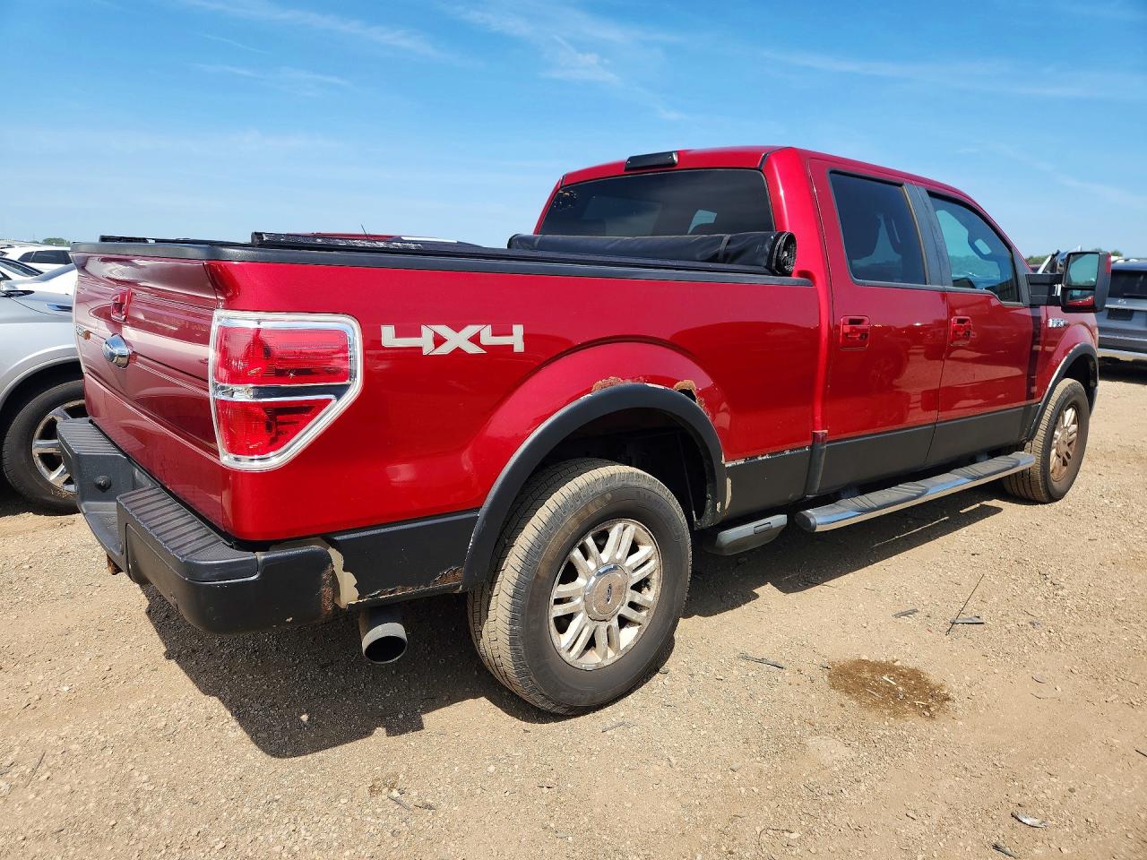 2009 Ford F150 Supercrew Красный vin: 1FTPW14V39KB67107