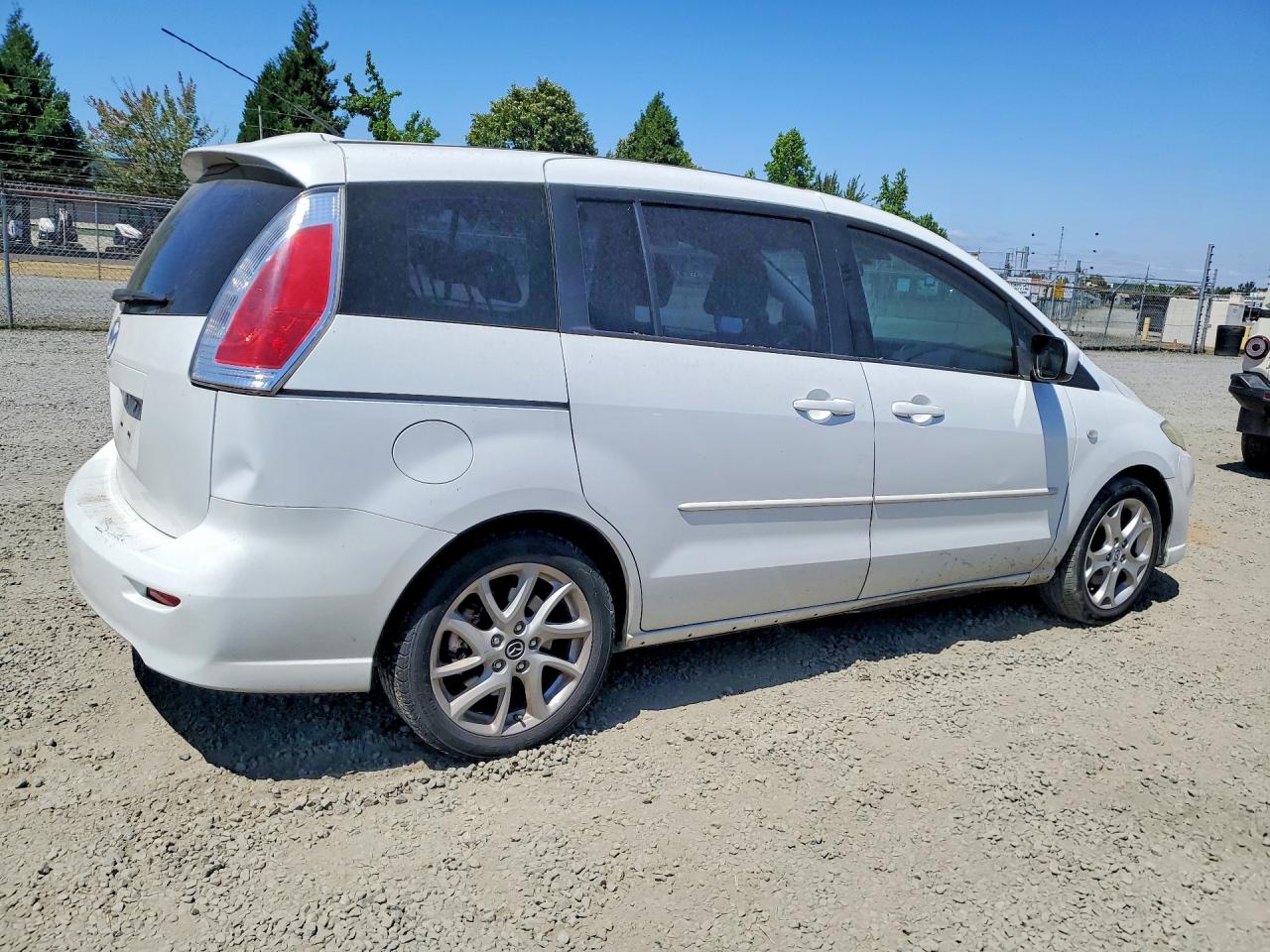 2009 Mazda 5 Sv White vin: JM1CR29L690347857