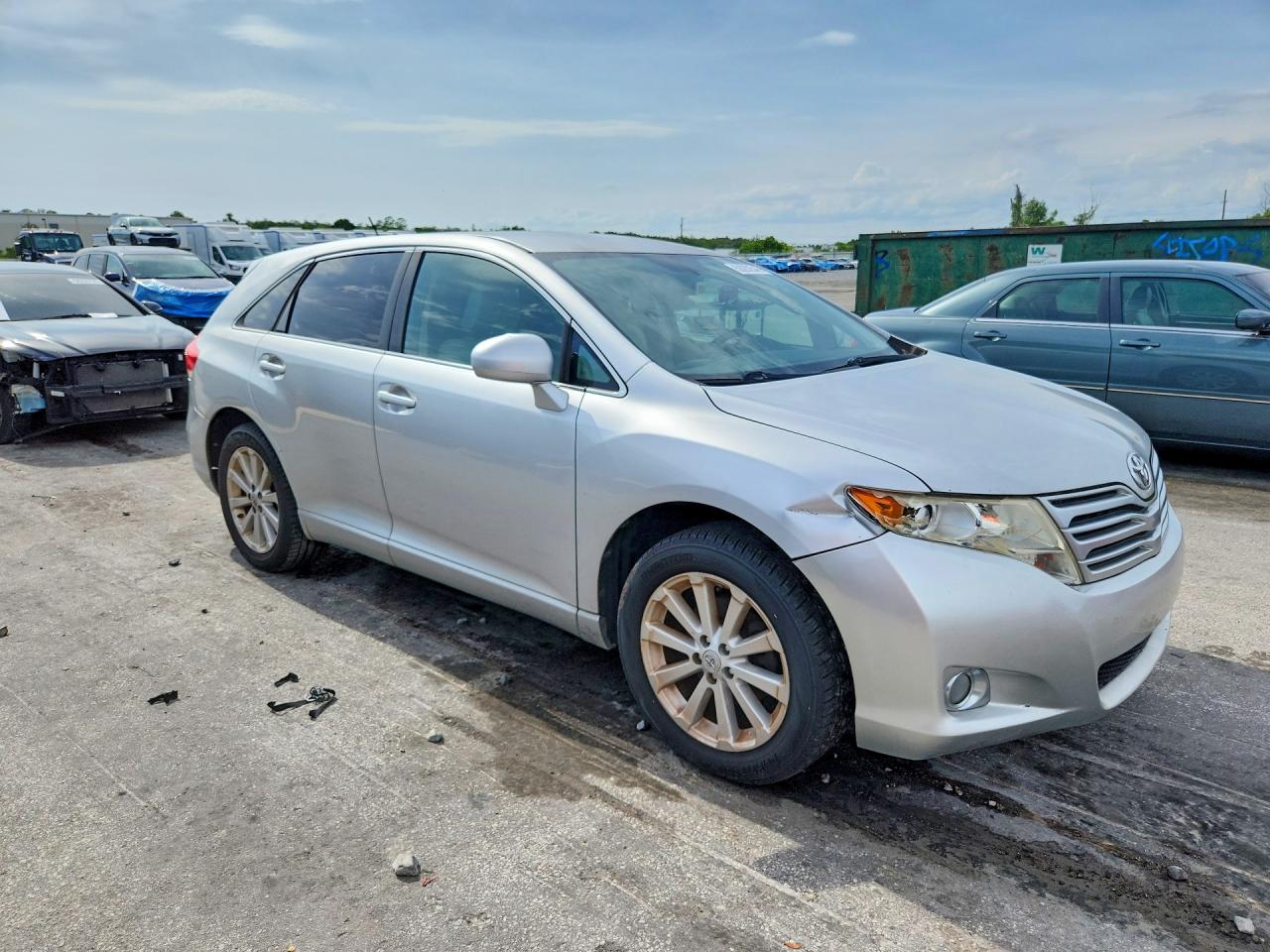 2010 Toyota Venza Fwd 4cyl Silver vin: 4T3ZA3BB7AU034454