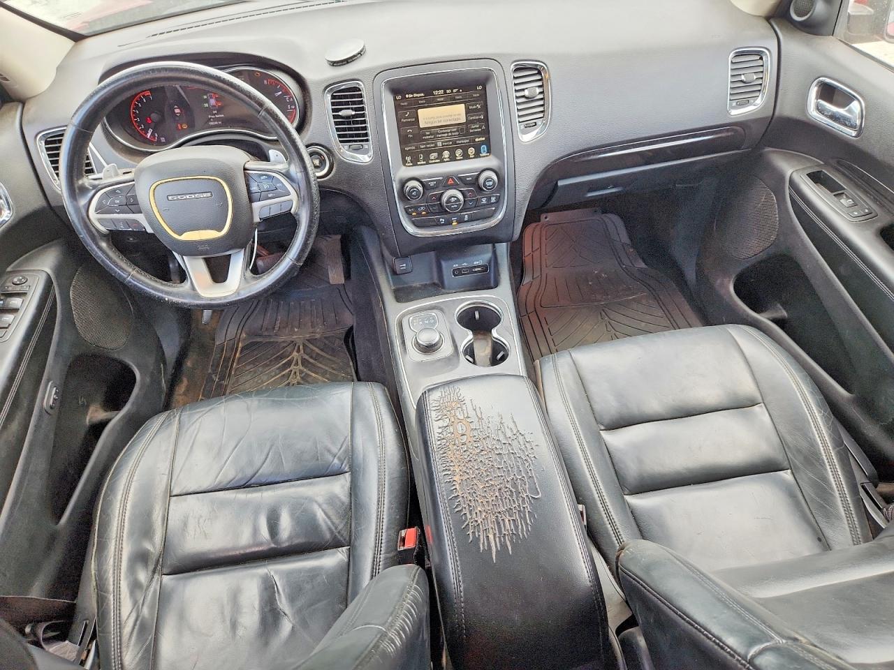 2014 Dodge Durango Limited Red vin: 1C4RDHDG0EC390816