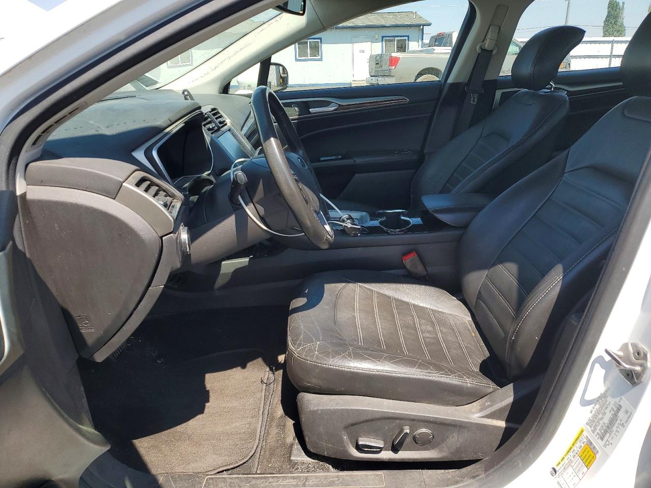 2014 Ford Fusion Se Phev White vin: 3FA6P0PU8ER248072