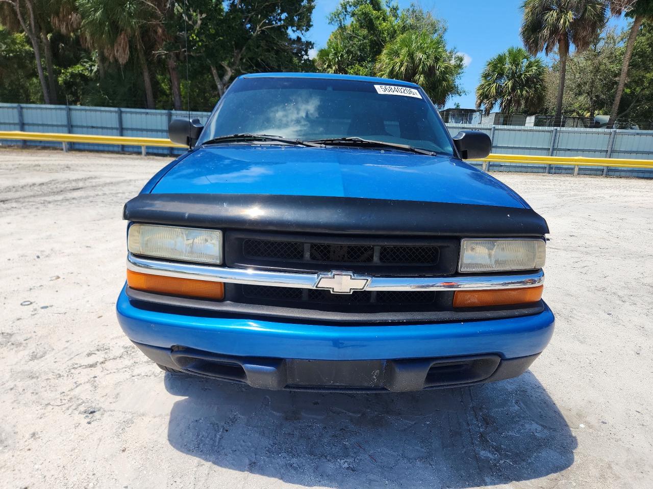 2000 Chevrolet S Truck S10 Blue vin: 1GCCS1447YK176697
