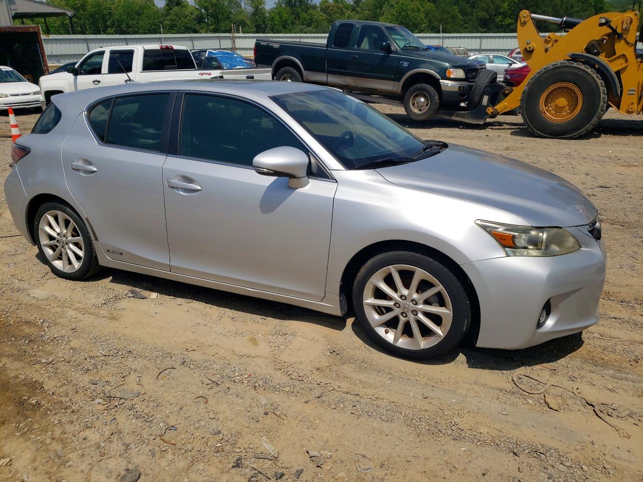 2012 Lexus Ct 200 Silver vin: JTHKD5BH3C2065915