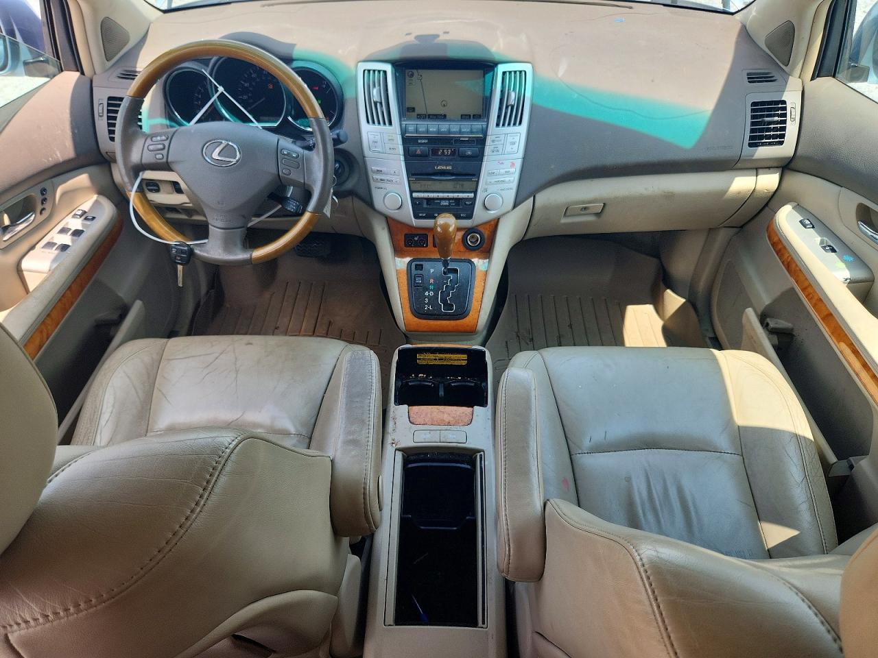 2009 Lexus Rx 350 Blue vin: 2T2HK31UX9C097805