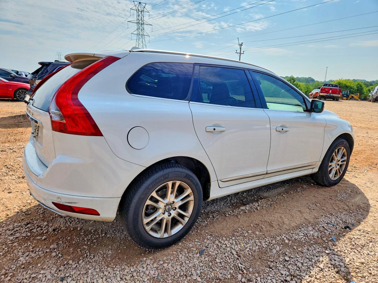 2014 Volvo Xc60 3.2 White vin: YV4952DL8E2507732