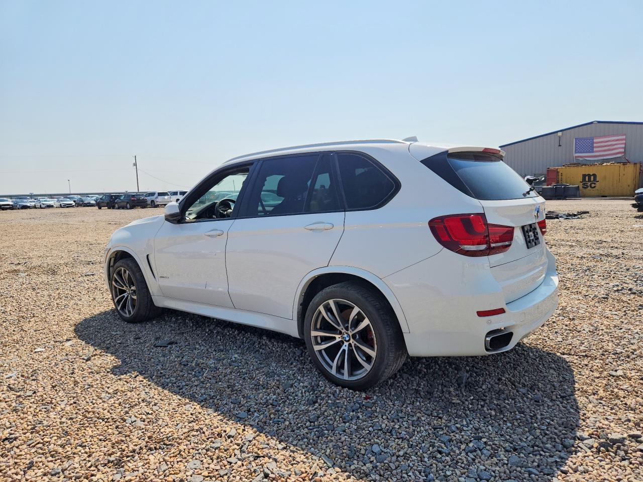 2014 Bmw X5 Xdrive50i White vin: 5UXKR6C55E0J73012