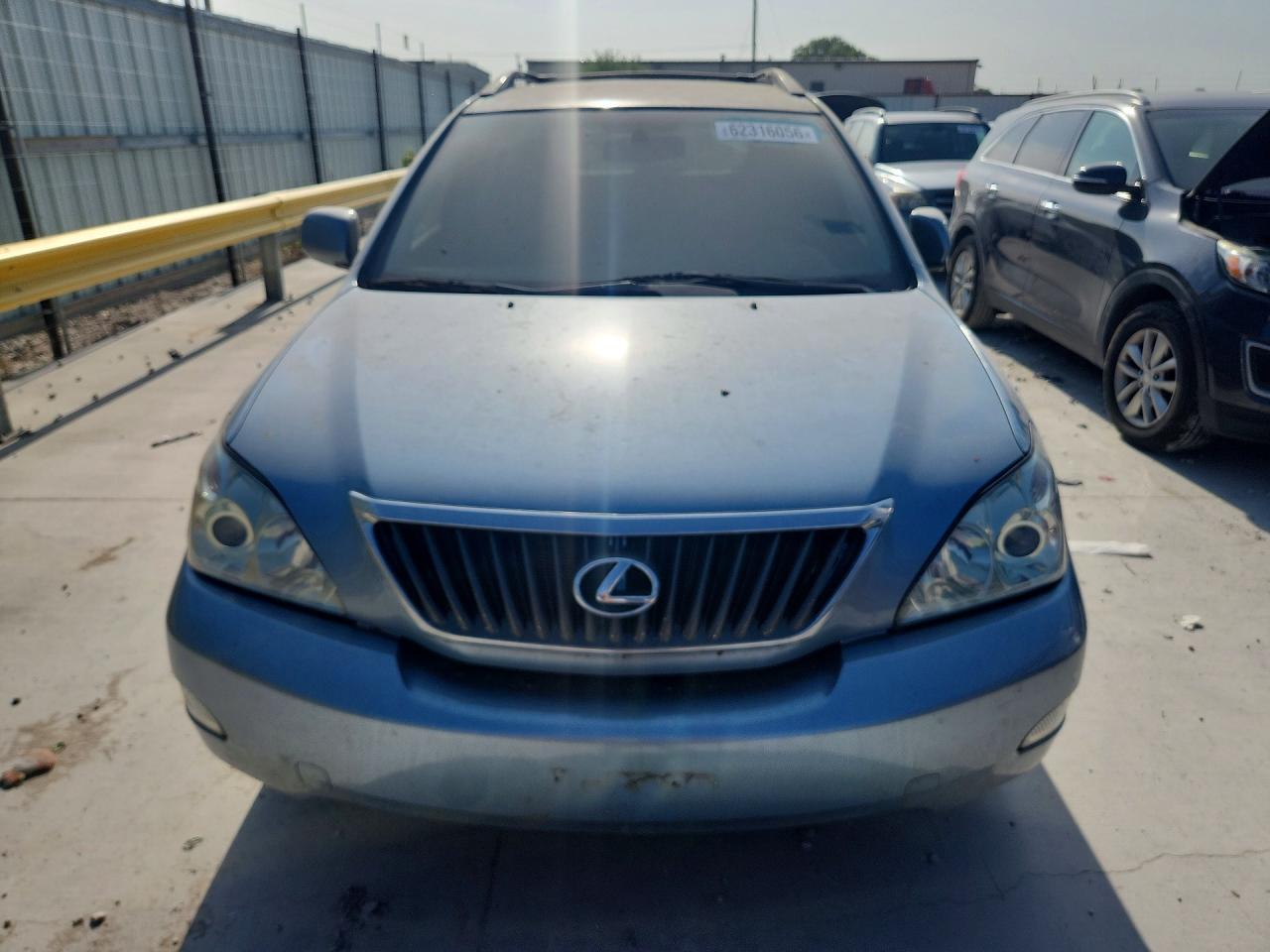 2008 Lexus Rx 350 Blue vin: 2T2GK31U98C033068