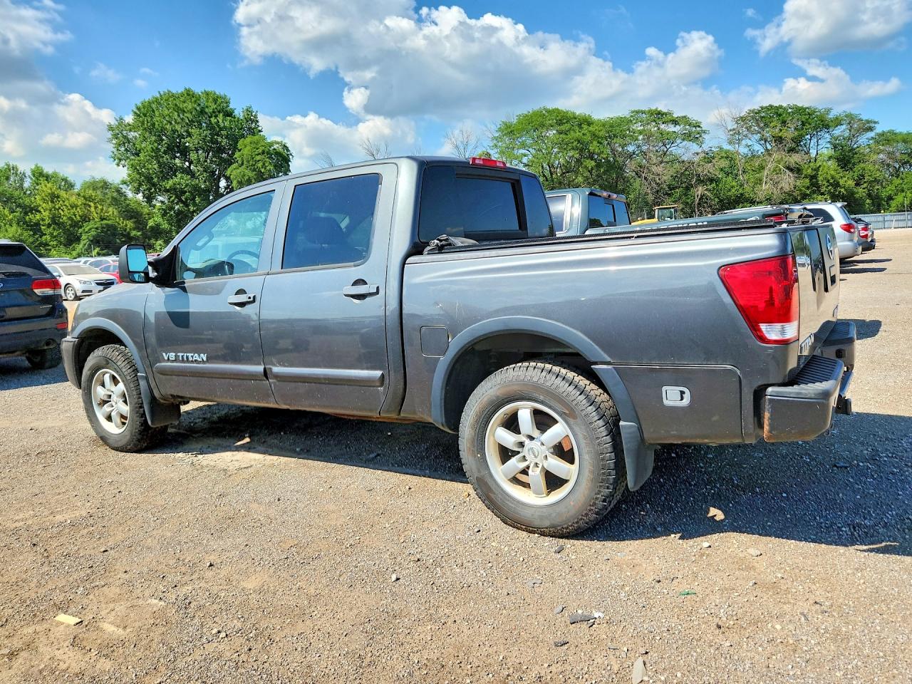 2012 Nissan Titan Sv Gray vin: 1N6AA0EC0CN304048