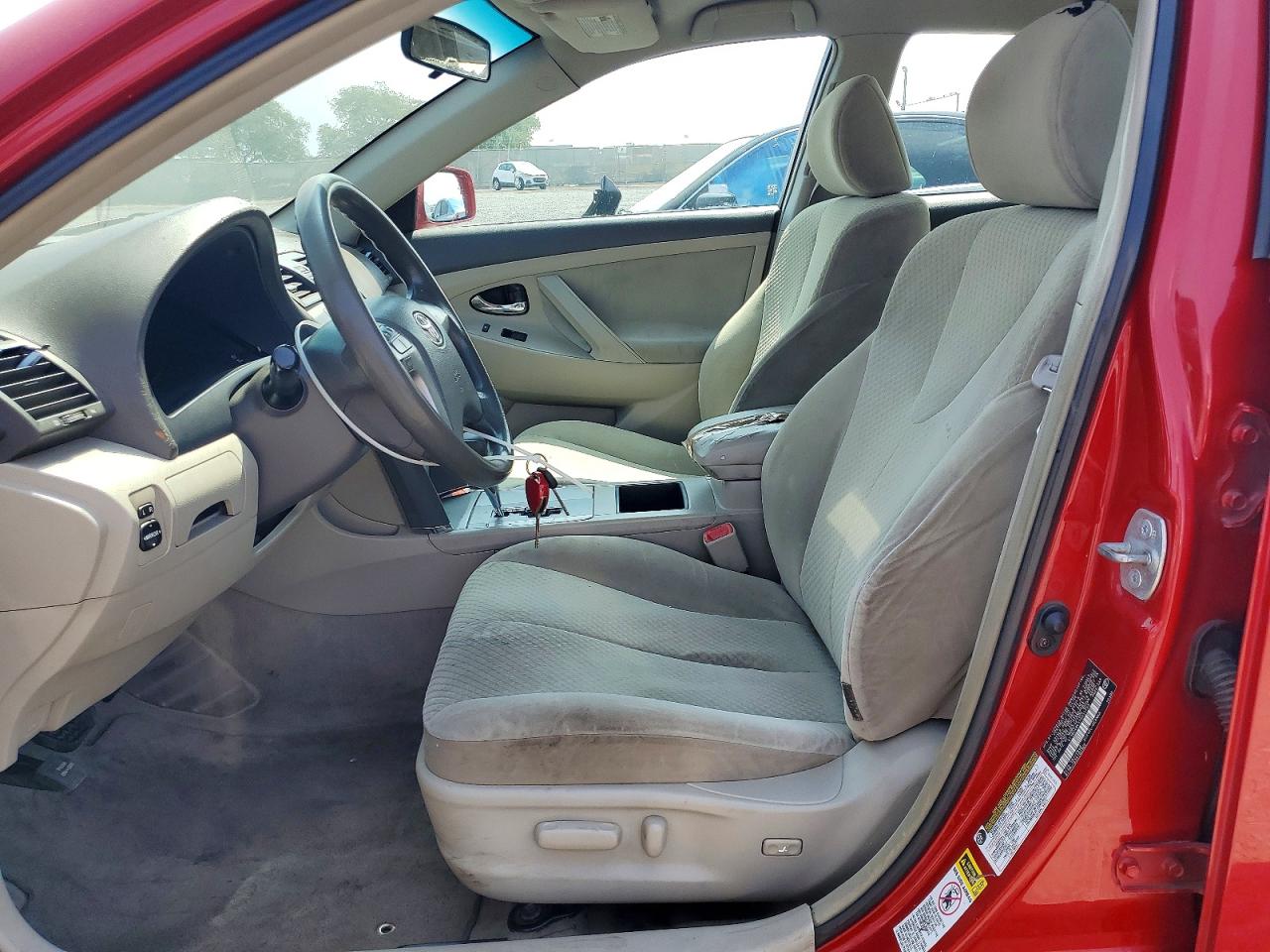 2007 Toyota Camry Le Красный vin: 4T1BE46K17U013753