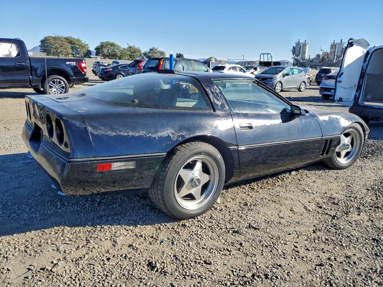 1984 Chevrolet Corvette Black vin: 1G1AY0781E5139811