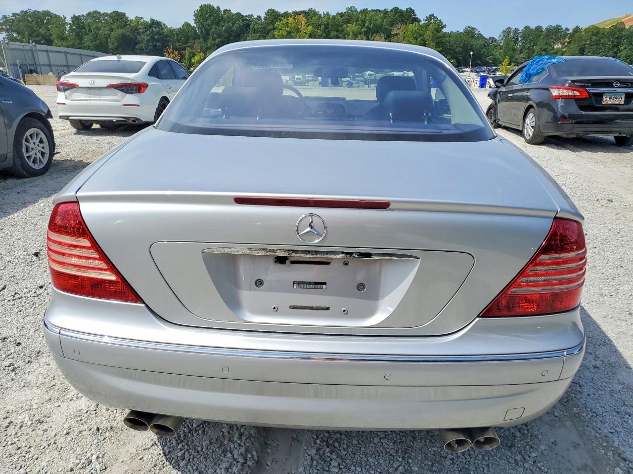 2003 Mercedes-benz Cl 500 Silver vin: WDBPJ75J53A031425