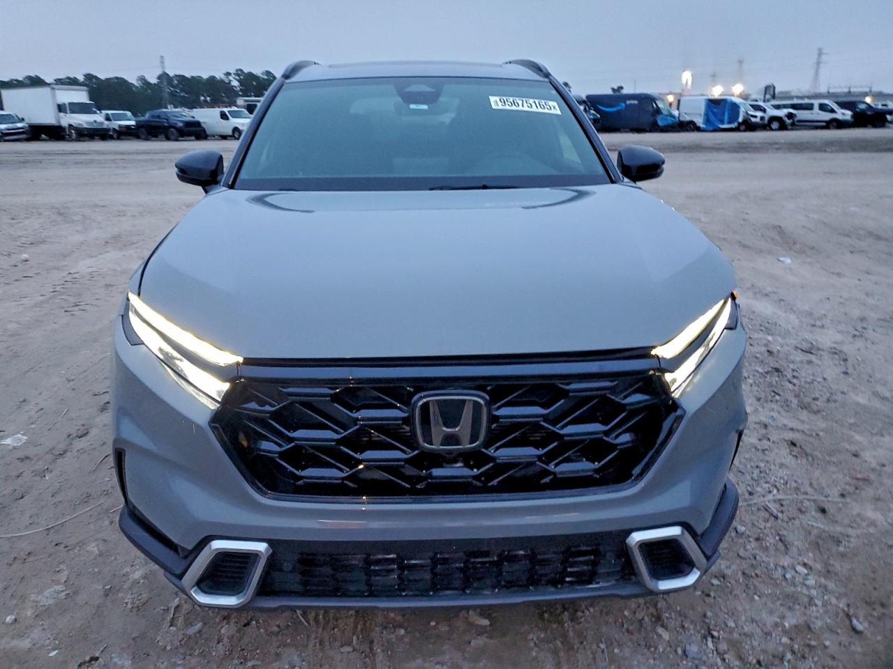2024 Honda Cr-v Sport Touring Gray vin: 5J6RS6H96RL028401