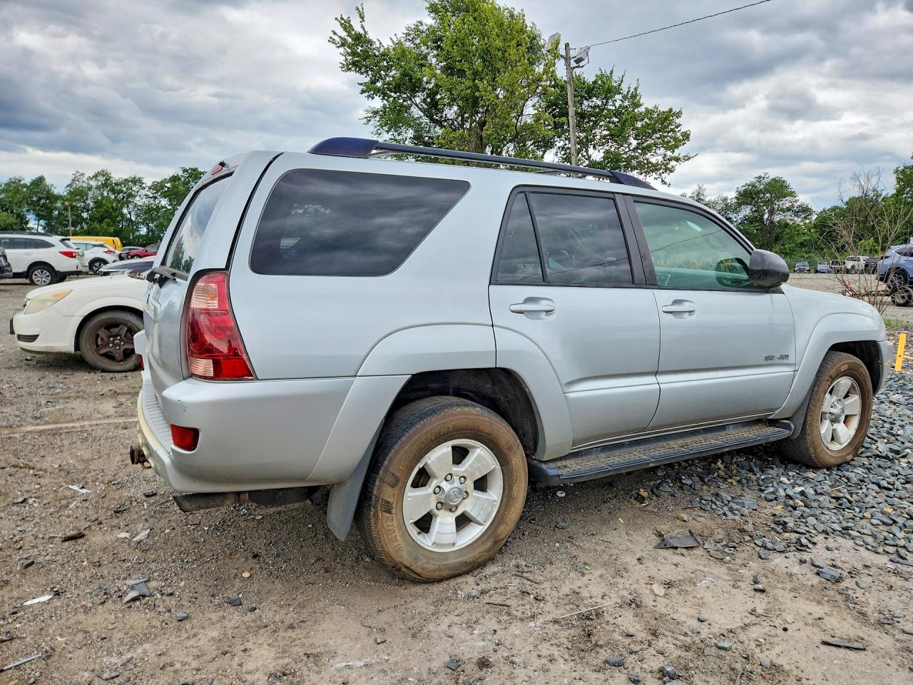 2004 Toyota 4runner Sr5 Серебряный vin: JTEBU14R640050219