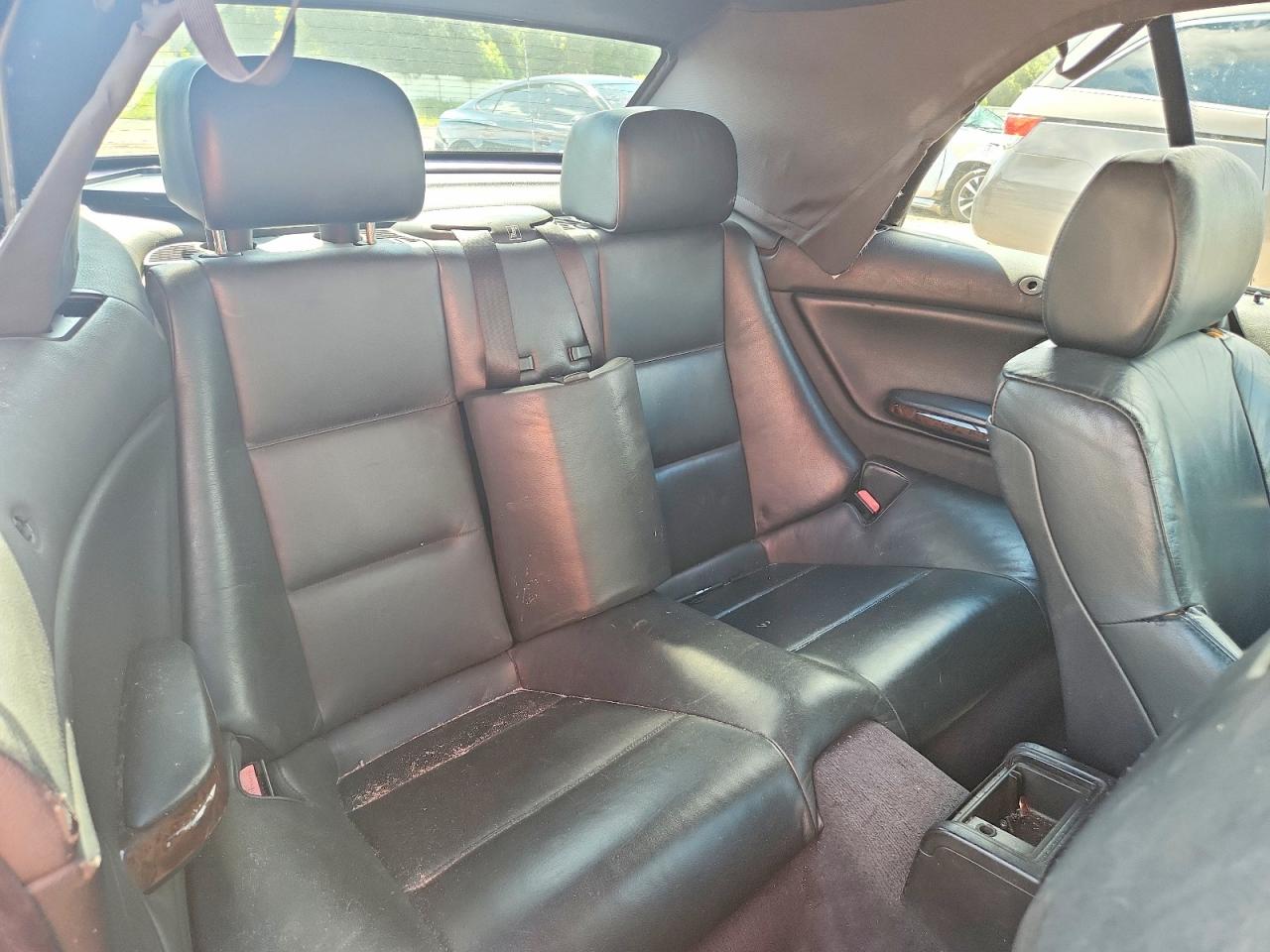 2002 Bmw 325 Ci Black vin: WBABS33432PG86466