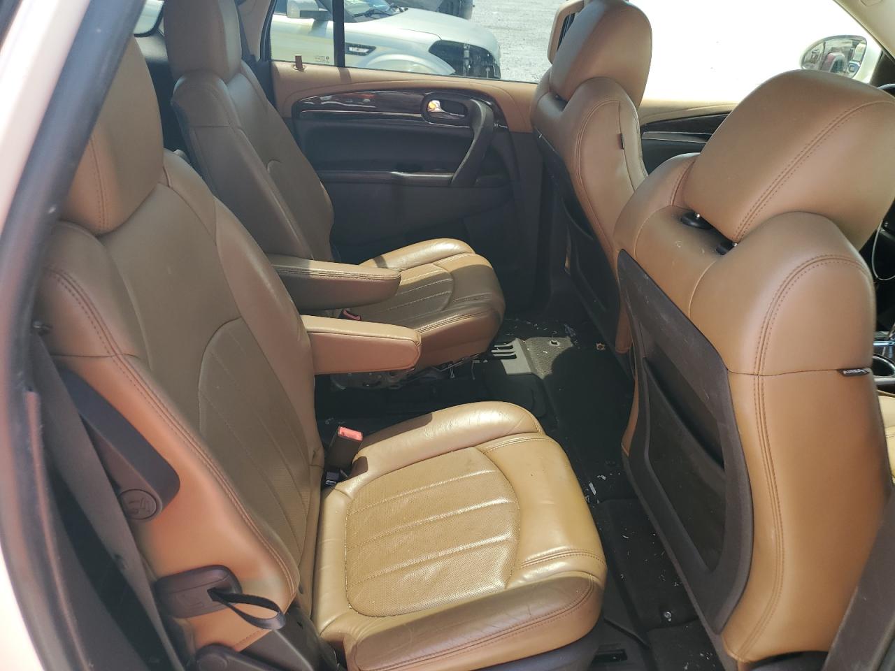 2013 Buick Enclave Белый vin: 5GAKRDKD7DJ113497