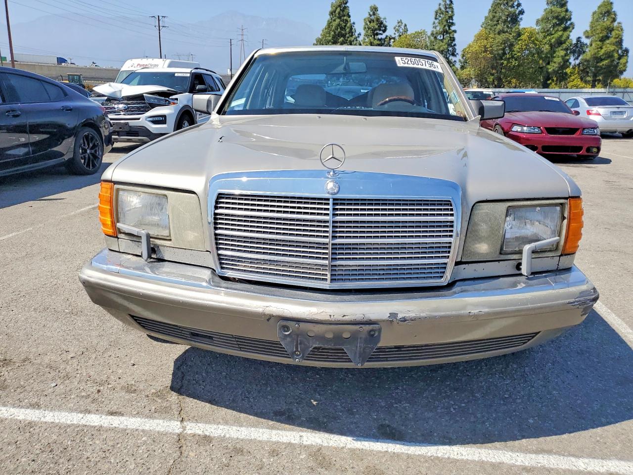 1991 Mercedes-benz 420 Sel Кремовый vin: WDBCA35E5MA606716