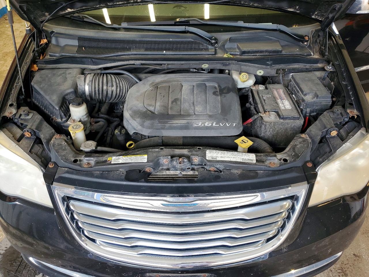 2012 Chrysler Town & Country Limited Black vin: 2C4RC1GG1CR135179
