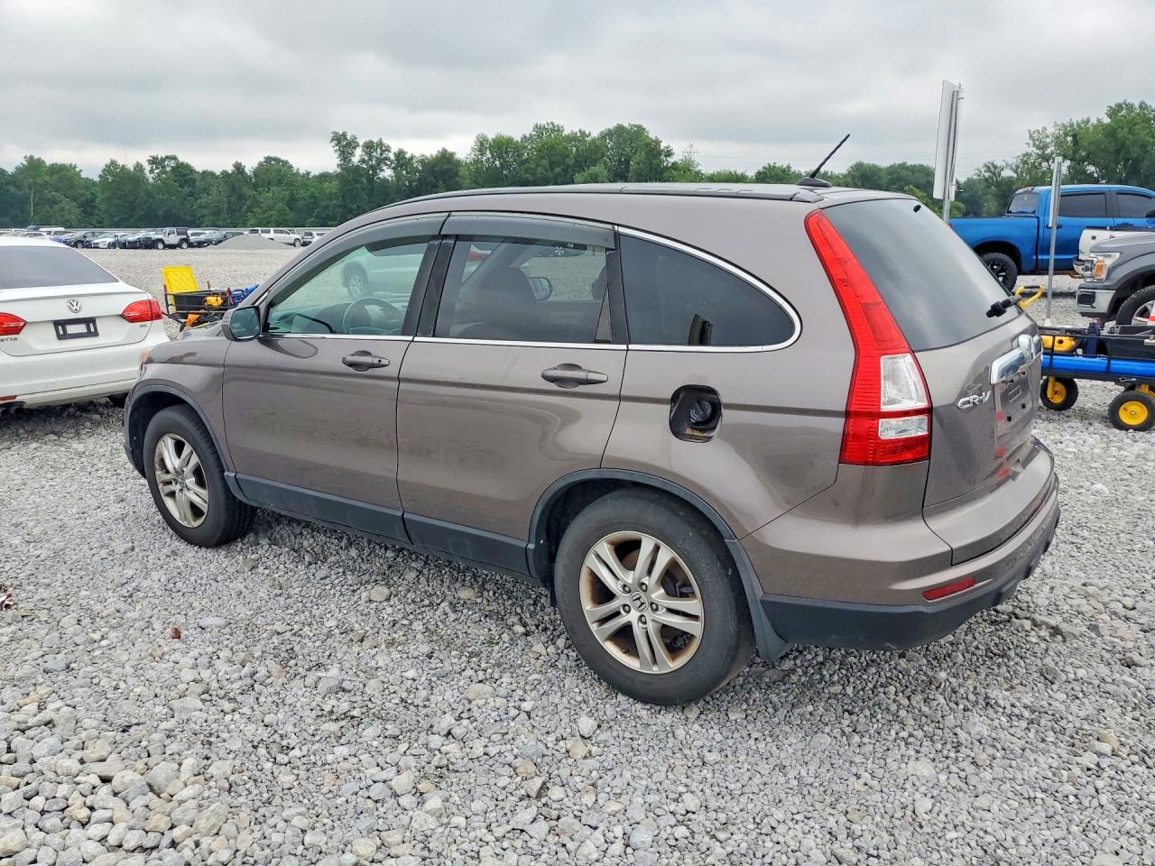 2011 Honda Cr-v Exl Gray vin: 5J6RE4H7XBL031558