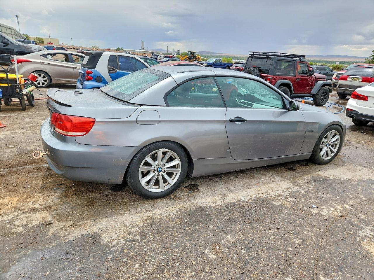 2008 Bmw 328 I Sulev Gray vin: WBAWR33568P151238