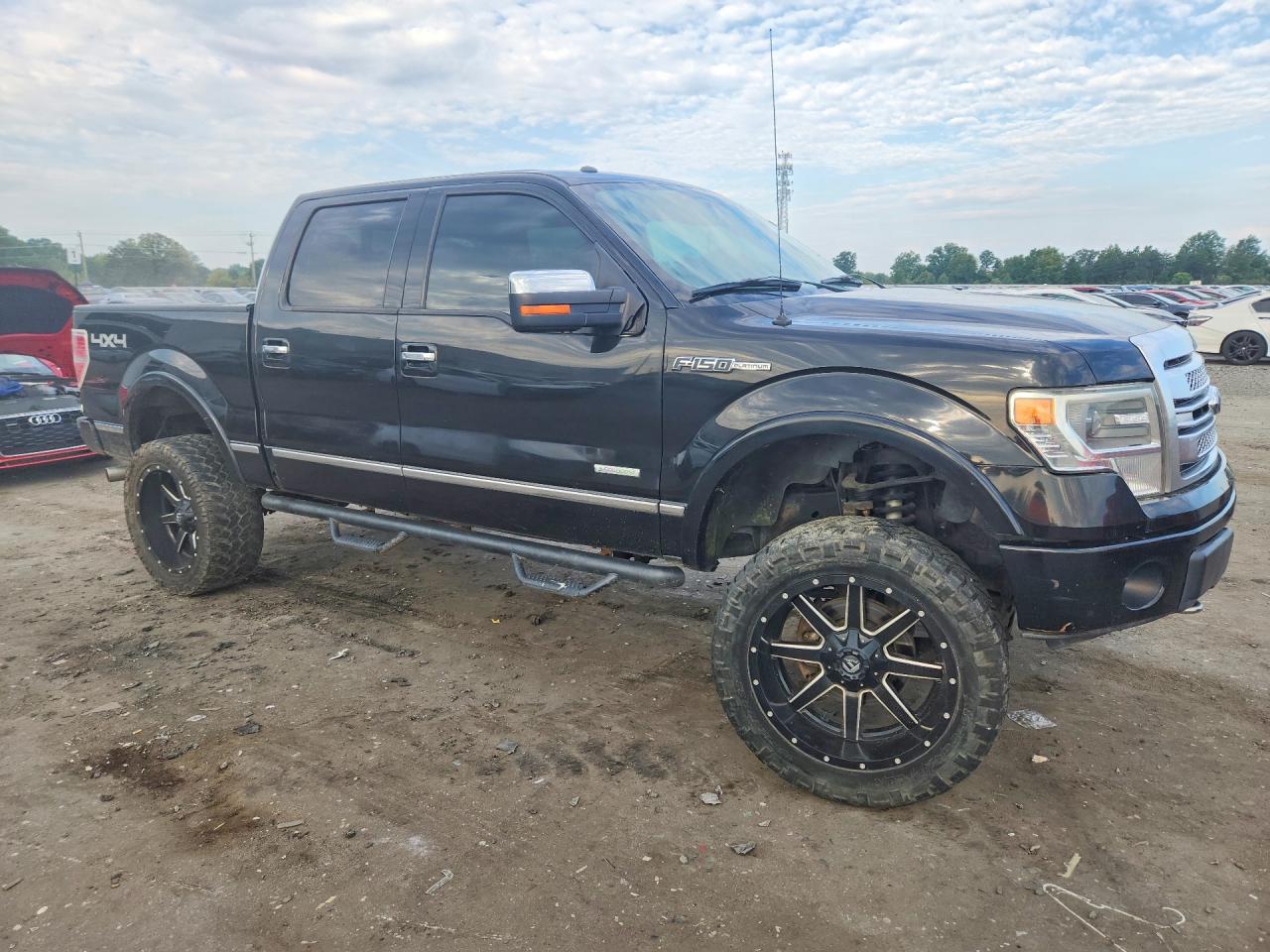 2013 Ford F150 Supercrew Black vin: 1FTFW1ET8DFA73296