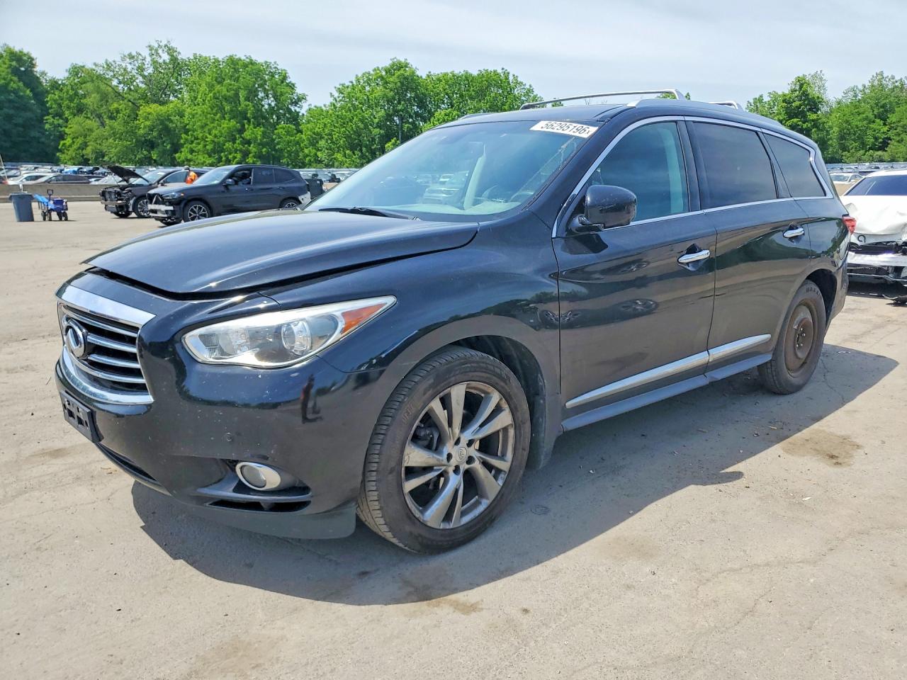2013 Infiniti Jx35 Base Black vin: 5N1AL0MM6DC323073