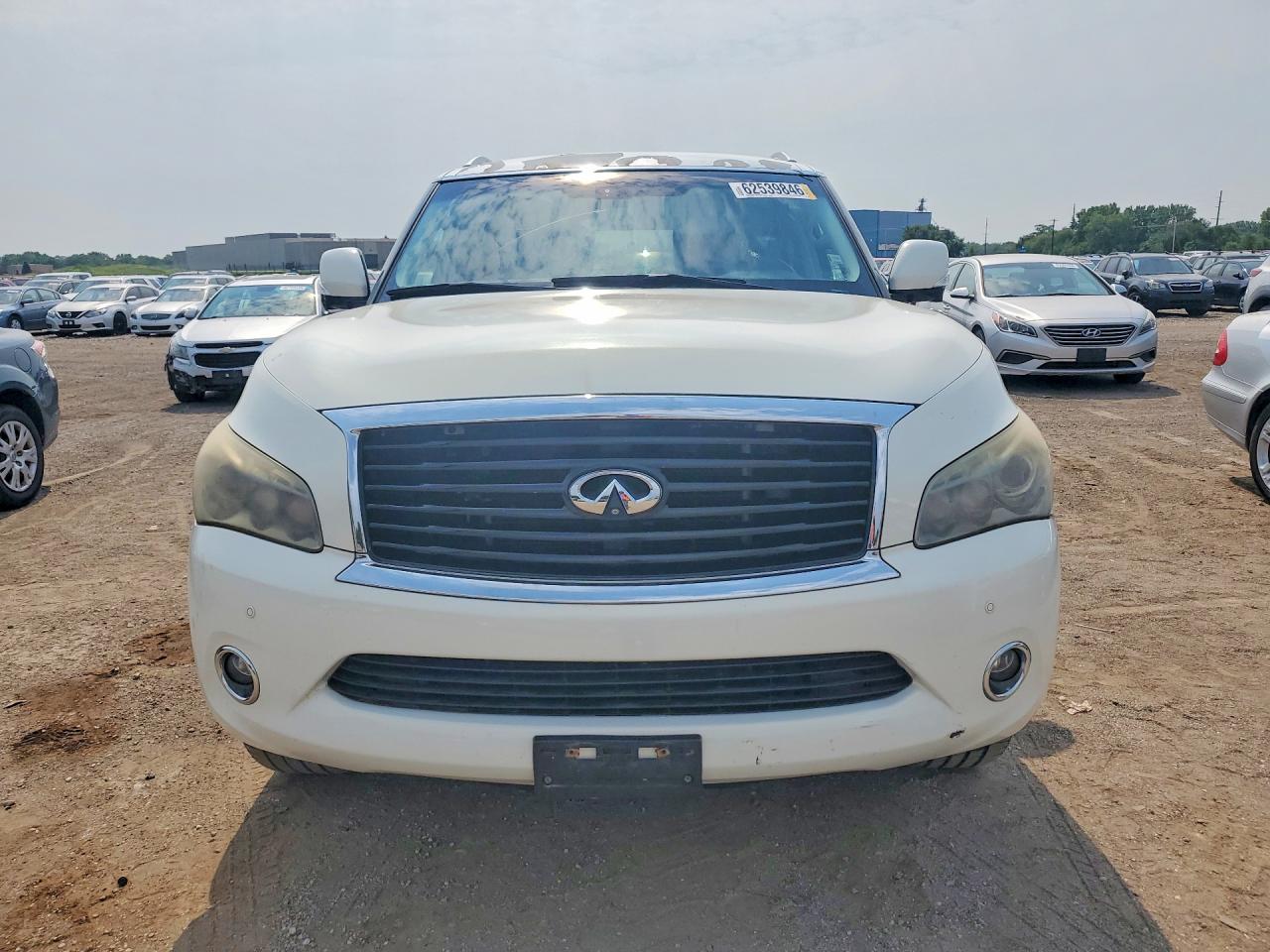 2012 Infiniti Qx56 Base Белый vin: JN8AZ2NE2C9022130