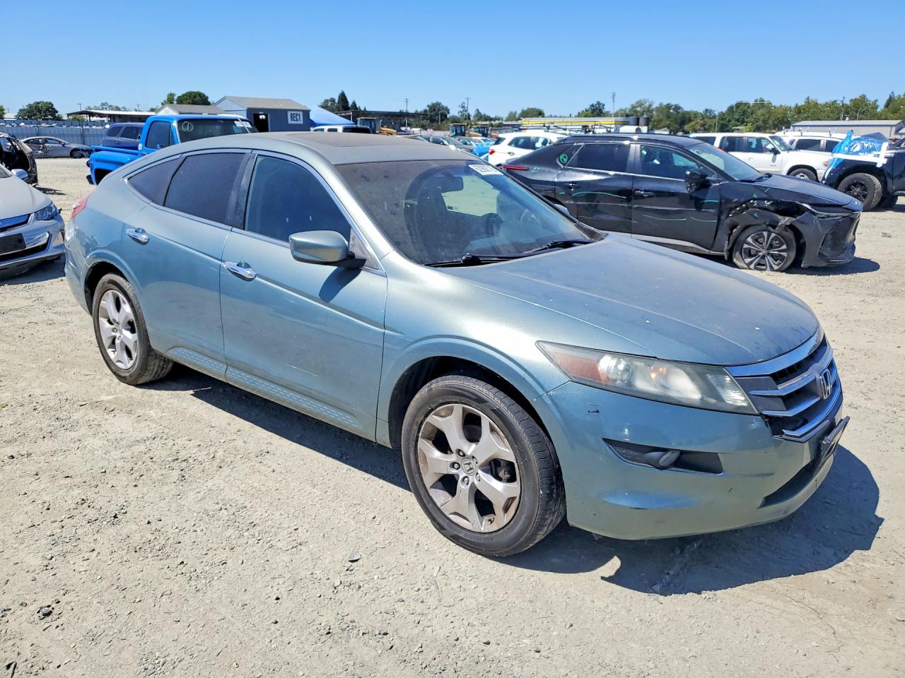 2012 Honda Crosstour Exl Green vin: 5J6TF1H5XCL006581