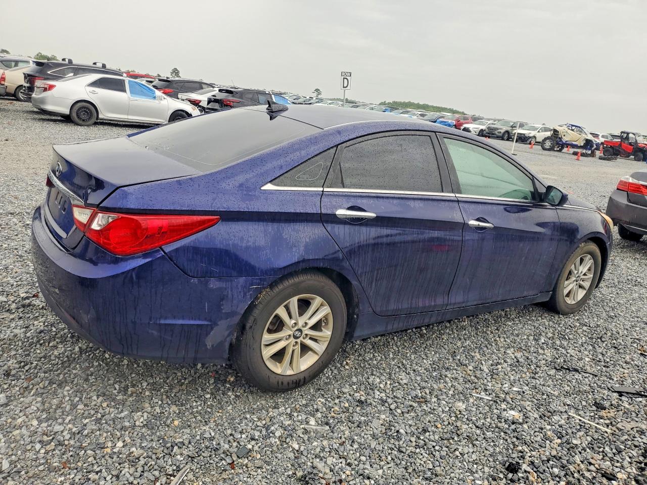 2013 Hyundai Sonata Blue vin: 5NPEB4AC5DH511082