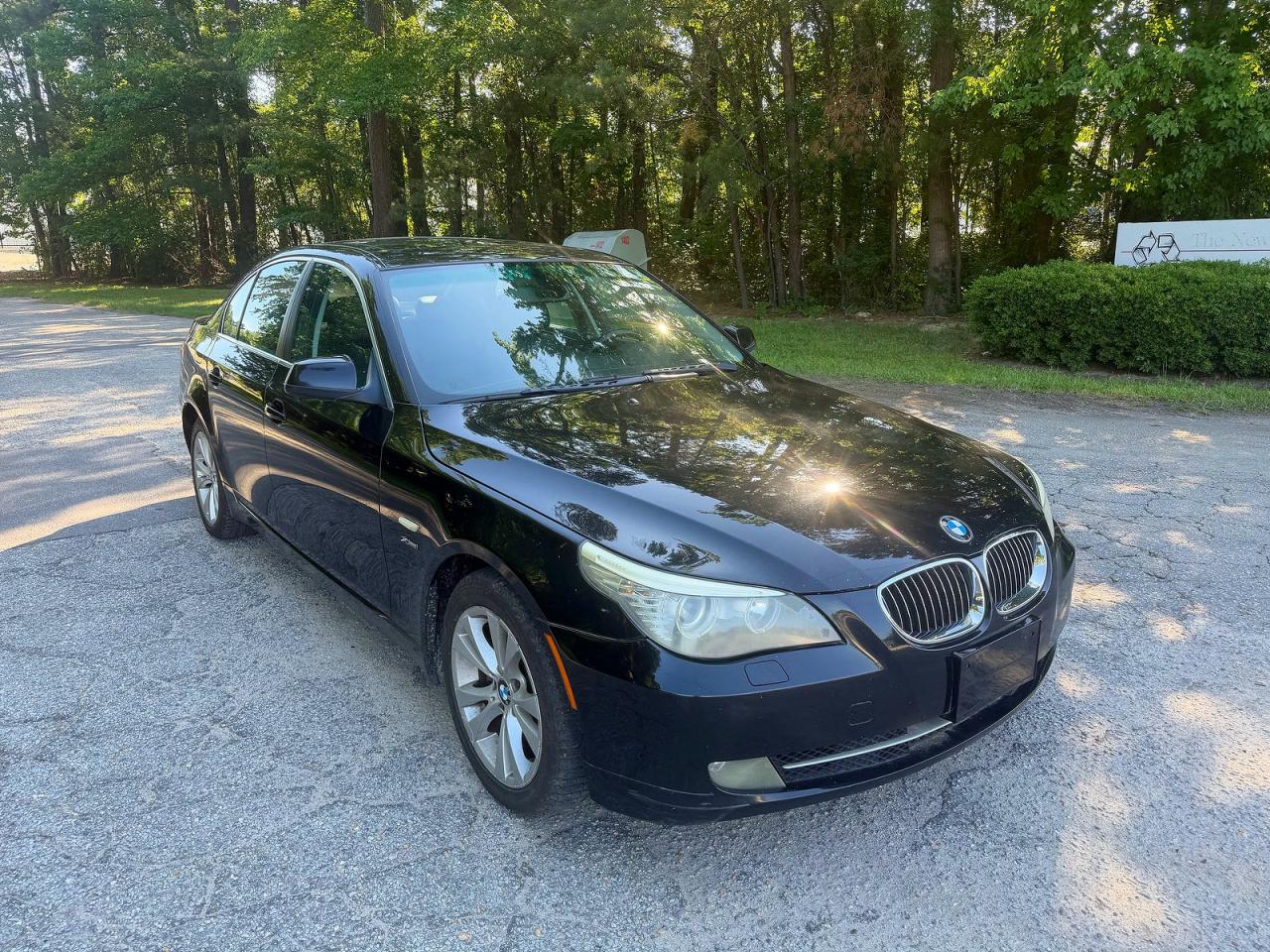 2010 Bmw 528 Xi Black vin: WBANV1C50AC159960