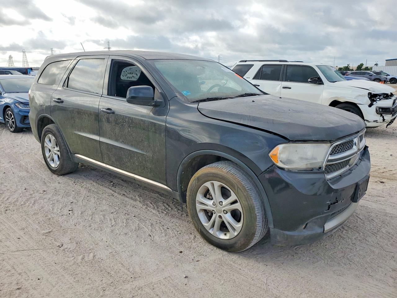 2013 Dodge Durango Sxt Gray vin: 1C4RDHAG9DC653677