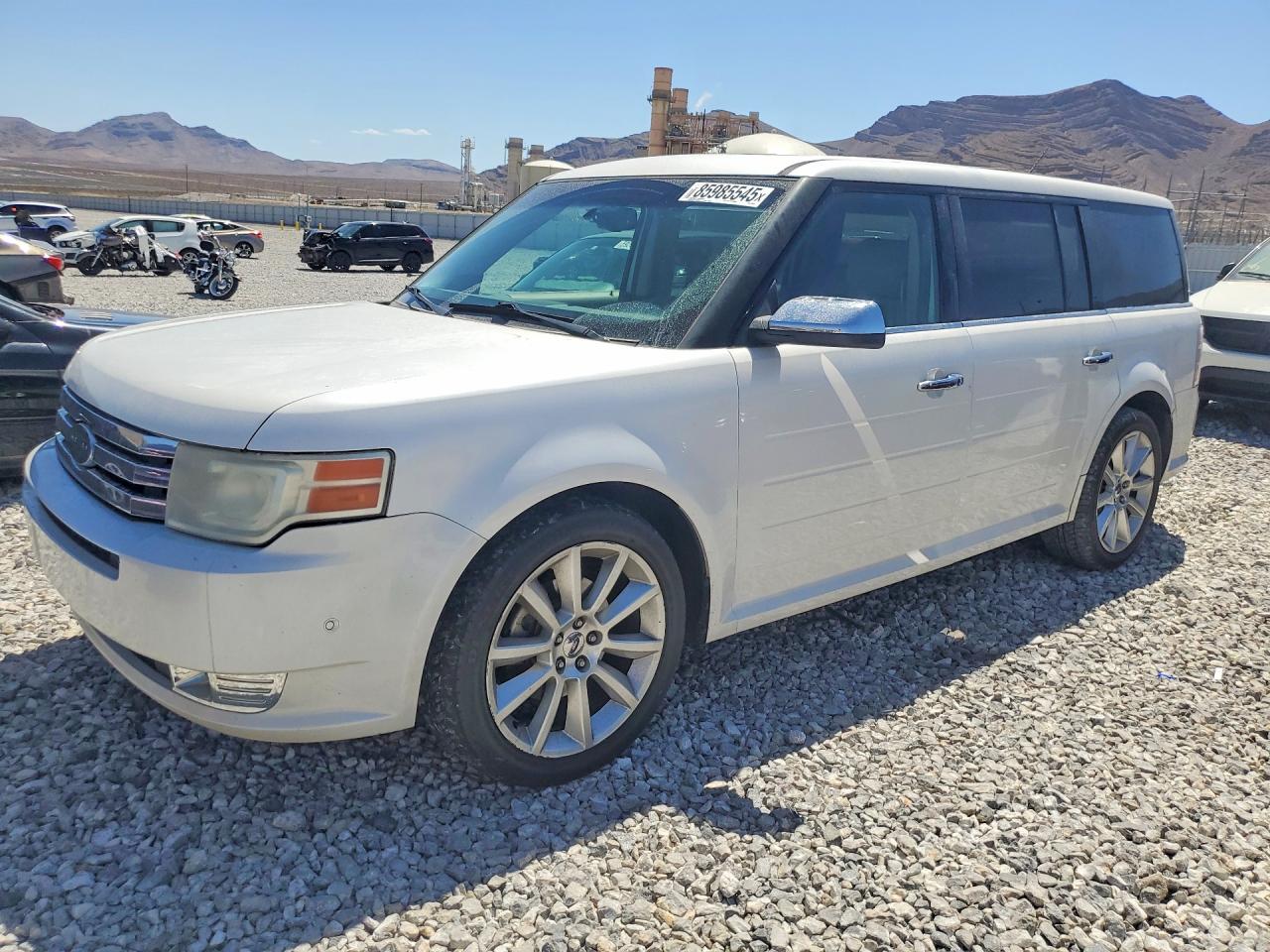 2011 Ford Flex Limited Белый vin: 2FMHK6DT5BBD10100