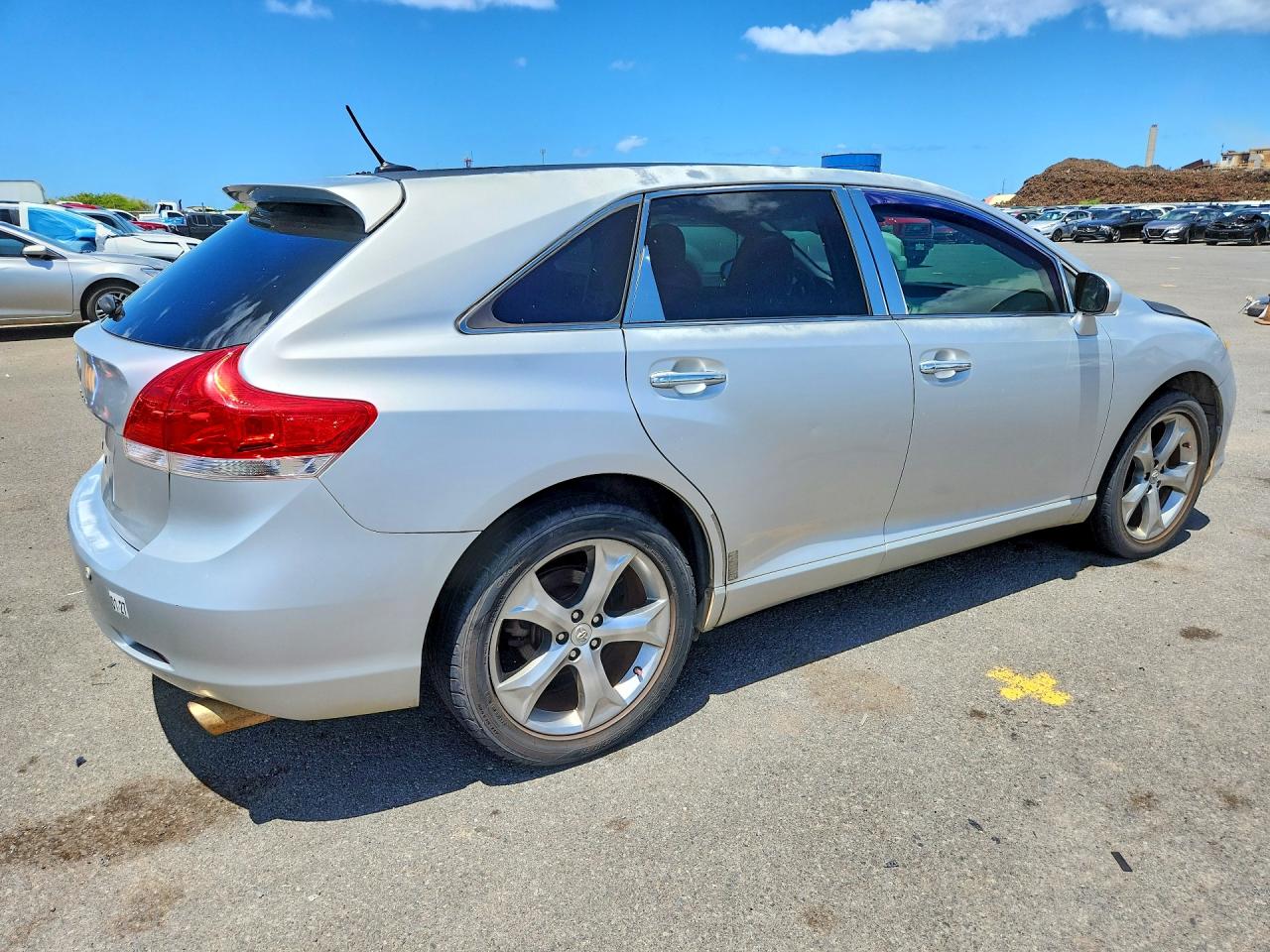 2010 Toyota Venza Fwd V6 Silver vin: 4T3ZK3BB8AU029177