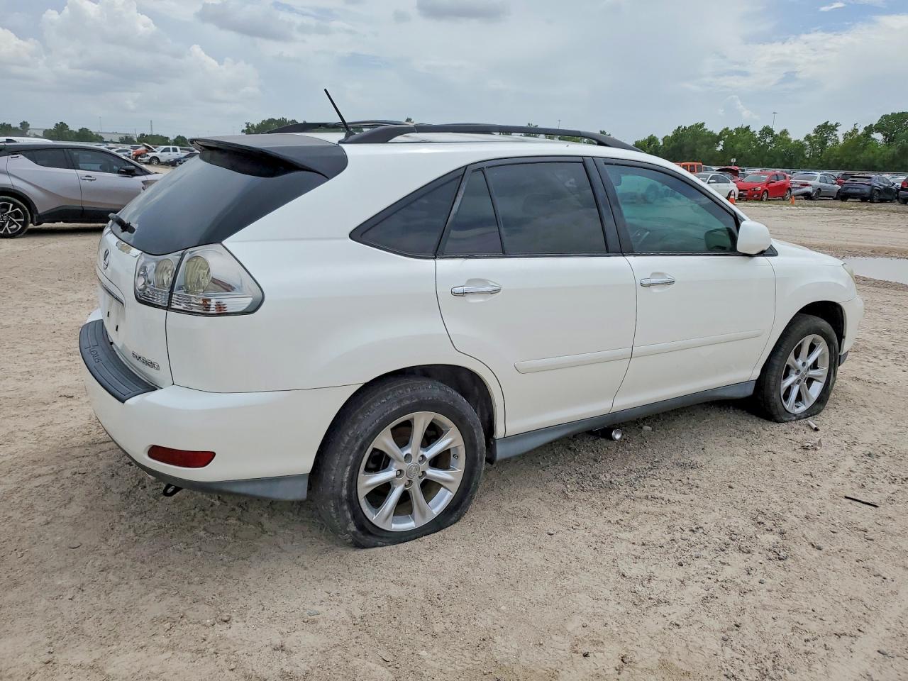 2009 Lexus Rx 350 White vin: 2T2GK31U79C059606
