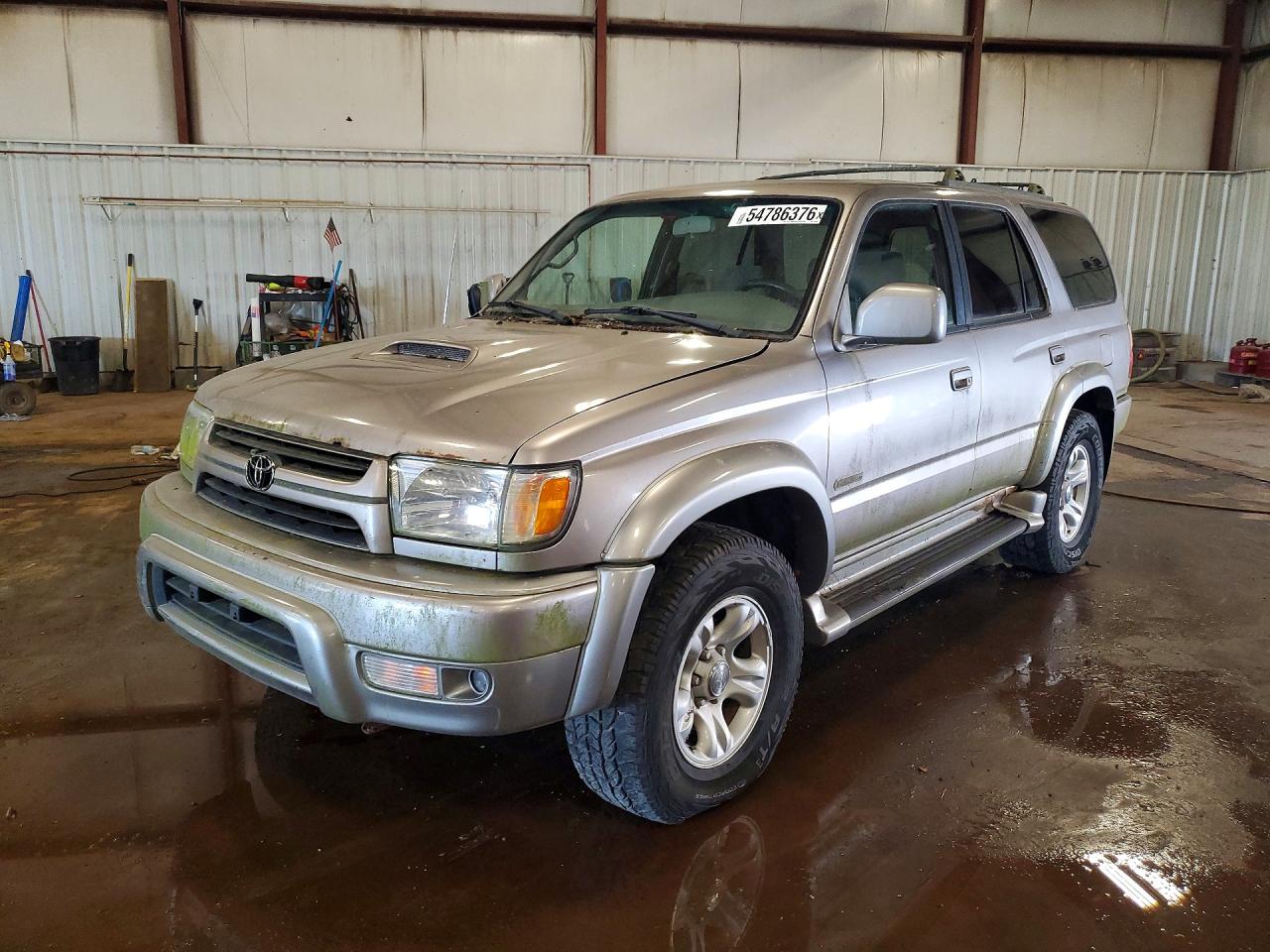 2002 Toyota 4runner Sr5 Gray vin: JT3HN86R520387967