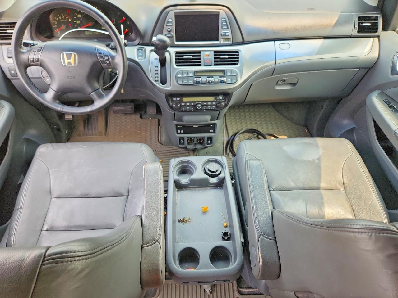 2007 Honda Odyssey Exl Blue vin: 5FNRL38767B057655