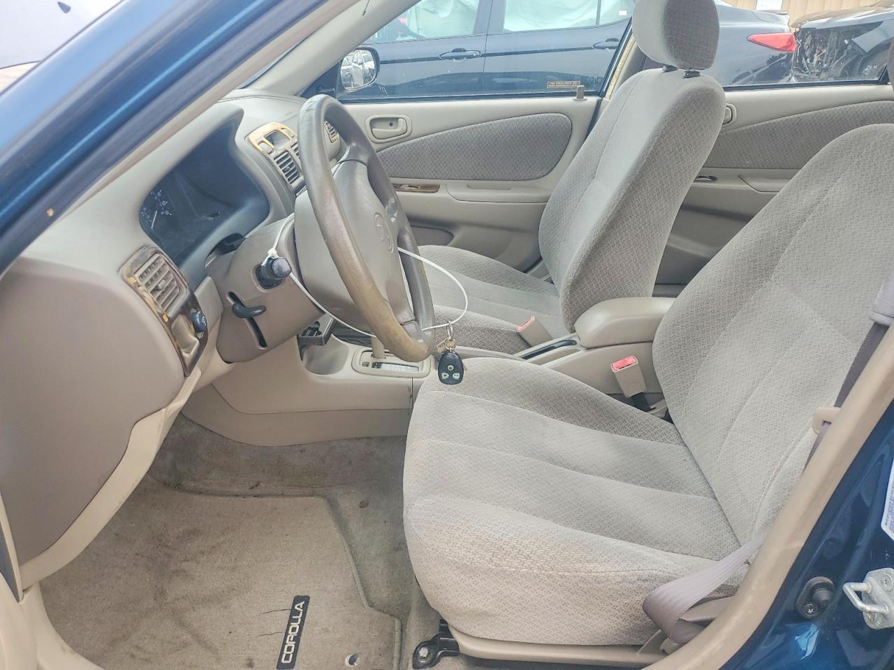 2000 Toyota Corolla Ve Blue vin: 2T1BR12E8YC330807